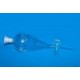 Embudo de separacion llave de vidrio 500ml Luzeren