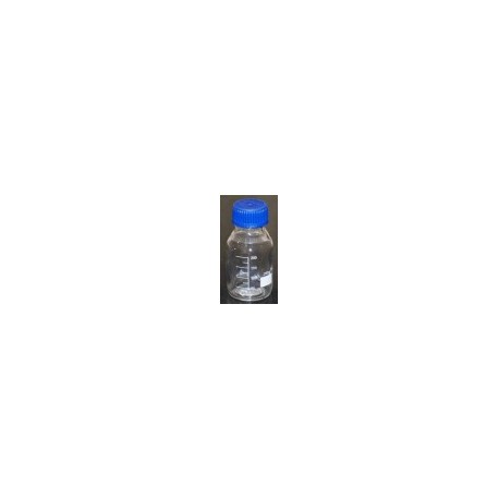 Frasco de vidrio claro graduado 250ml KIMAX