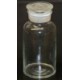 Frasco de vidrio claro boca ancha 500ml Luzeren