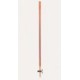 Bureta ambar 25ml con llave de teflon Isolab