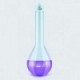 Matraz Kjeldhal 750ml Isolab