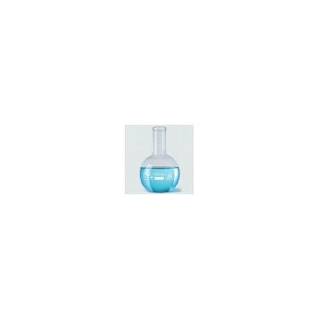 Matraz de vidrio fondo plano 500ml Isolab