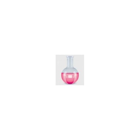 Matraz de vidrio fondo redondo 500ml Isolab