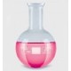 Matraz de vidrio fondo redondo 500ml Isolab