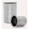 Vaso de acero Inoxidable 250ml Isolab