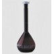 Matraz volumetrico ambar 500ml Isolab