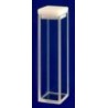 Celda de vidrio para fluorometro 3.5ml Luzeren