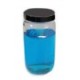Frasco de vidrio claro 250ml Luzeren