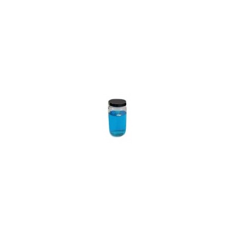 Frasco de vidrio claro 500ml Luzeren