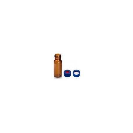 Vial Ambar de 2ml tapa rosca Luzeren