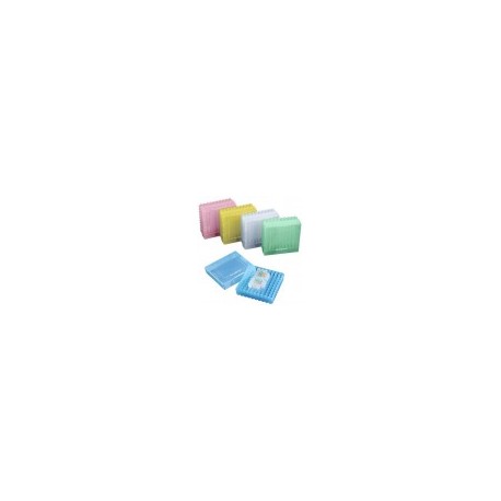 CAJA CROGENICA PP COLORES 100 MICROTUBOS Biologix