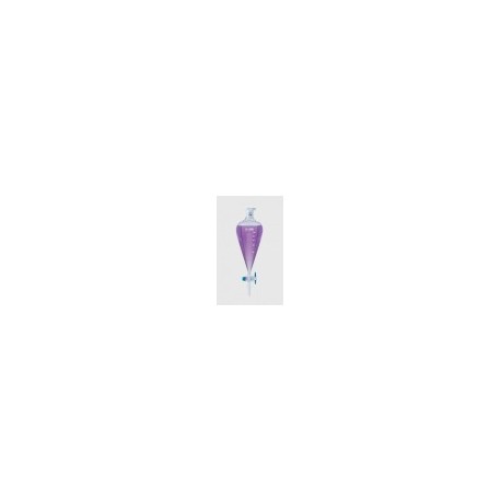 Embudo de separacion graduado 100ml Isolab
