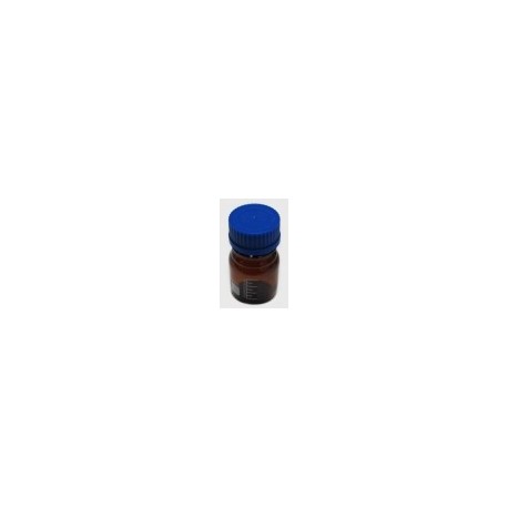 Frasco vidrio ambar graduado 100ml Luzeren