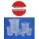 Vaso graduado de PP 2000ml Luzeren