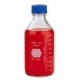 Frasco de vidrio claro graduado 1L KIMAX