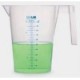 Jarra de PP forma alta 3000ml graduado azul Isolab