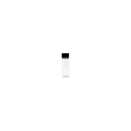 Vial de vidrio claro 15ml con tapa rosca KIMAX