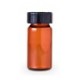 Vial de vidrio ambar 20ml con tapa rosca KIMBLE