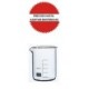 Vaso de vidrio boro graduado 400ml TECHNOSKLO