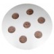 Placa de porcelana desecador de 200mm Luzeren