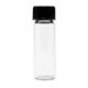 Vial de vidrio claro de 20ml Luzeren