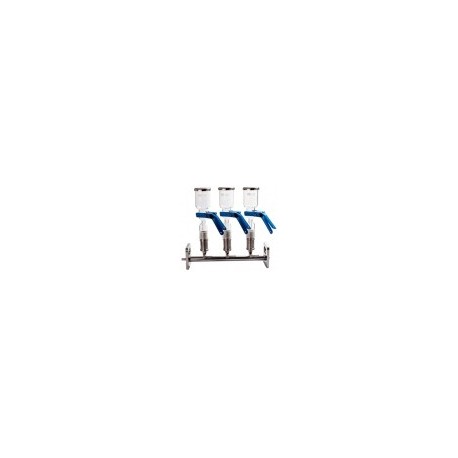 Manifold de filtracion de 3 plazas Luzeren