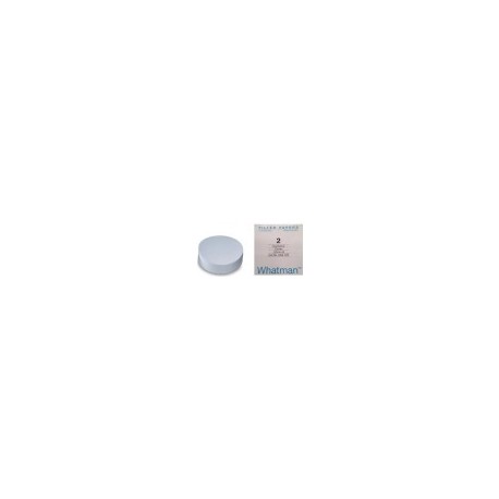 Papel filtro  2 de 12.5cm WHATMAN