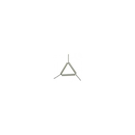 Triangulo de porcelana 59mm Luzeren