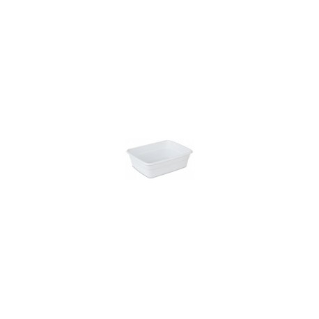 Bandeja de plastico blanca 17L STERILITE