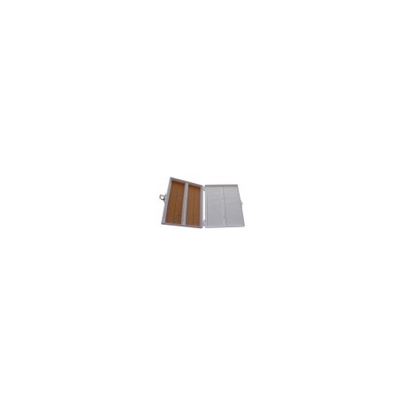 Caja de plastico para 100 Portaobjetos Heathrow
