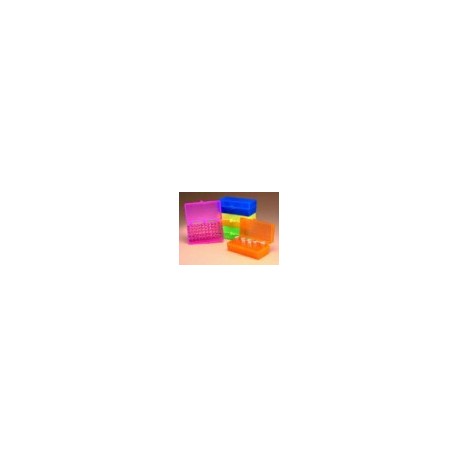 Caja Polipropileno Colores 50 Microtubos Heathrow