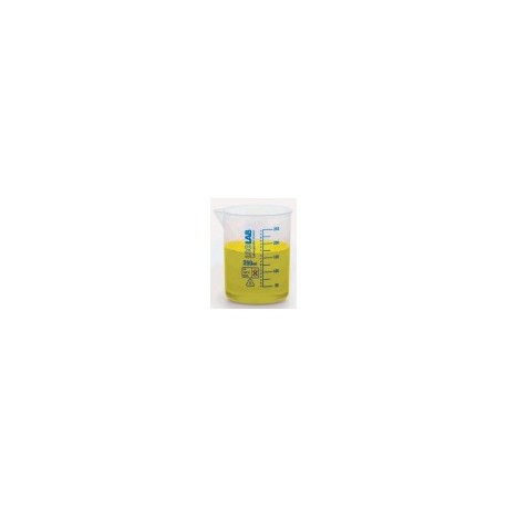 Vaso de plastico impresion en azul 25ml Isolab